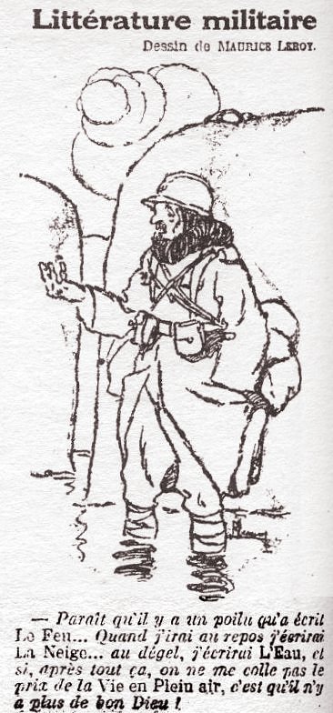 1917 02 08 Litterature militaire de Maurice Leroy Intransigeant.jpg